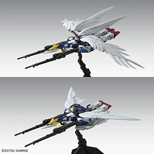 MG 新機動戦記ガンダムW Endless Waltz ウイングガンダムゼロEW Ver.Ka 1/100スケール 色分け済みプラモデル｜akarustore｜12