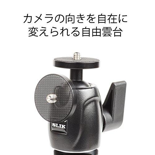 SLIK 一脚 ライティポッド GX 4段 全高1510mm パイプ径24mm 自由雲台付