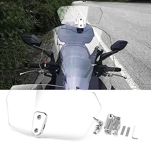 VANCROSERバイク 風防 ウインドスクリーン 延長 バイク 追加スクリーン