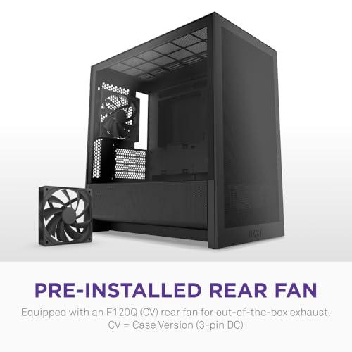 NZXT H3 Flow Micro-ATX ミドルタワー型PCケース ブラック CC-H31FB-01