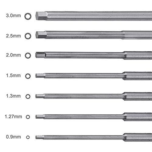 POHZE 六角レンチドライバー 窒化チタン 精密ドライバーセット