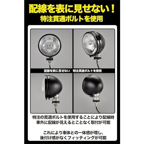 IPF ヘッドライト ASSY ハロゲン 車用 H4 ロービーム 3200K 純正色 12V