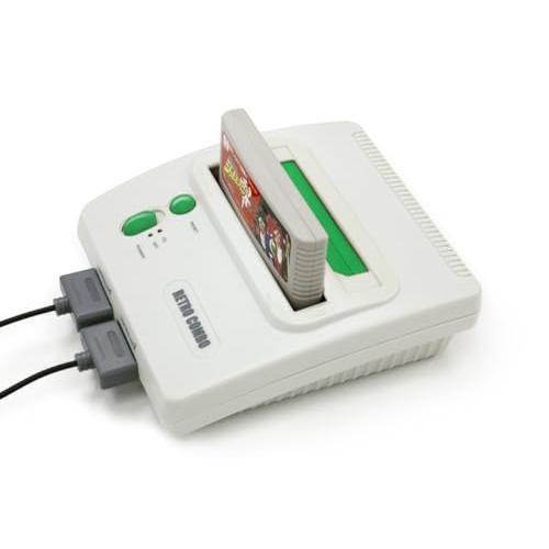 コロンバスサークル（FC/SFC用互換機）レトロコンボ GREEN - ファミコン/スーパーファミコン互換機