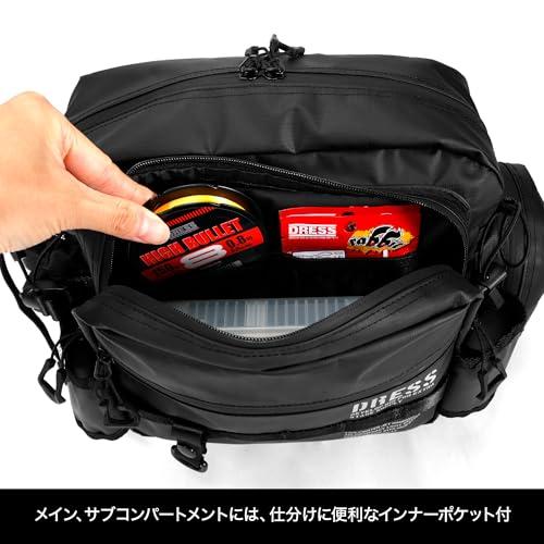 ドレス(DRESS) ホールディングシールドバッグ 防水 撥水 ロッドホルダー ランガンバッグ 釣り バック 釣りリュック 大きいサイズ 拡張性 ドレスDRESS ホールディングシールドバッグ 防水 撥水 ロッドホルダー