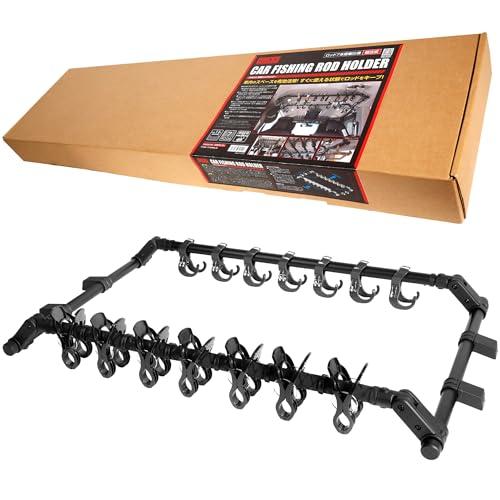 未使用☆車載用ロッドホルダーセット(汎用品) ドレスDRESS 車載 ロッドホルダー セット 7本積載 釣り 車 竿