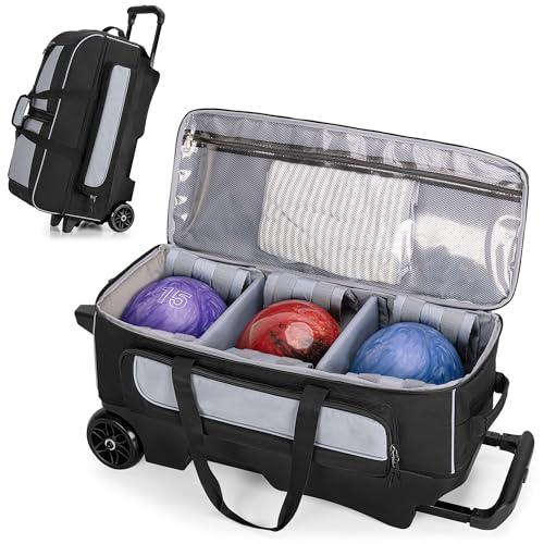 MOTIV モーティブ　ボウリングバッグ 2個用 付属品付　キャリー　キャスター MOTIV モーティブ ボウリングバッグ 2個用 付属品付 キャリー