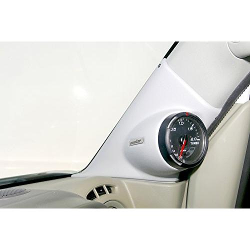 MONSTER SPORT ピラーメーターフードφ60 グレー エブリイバンDA17V