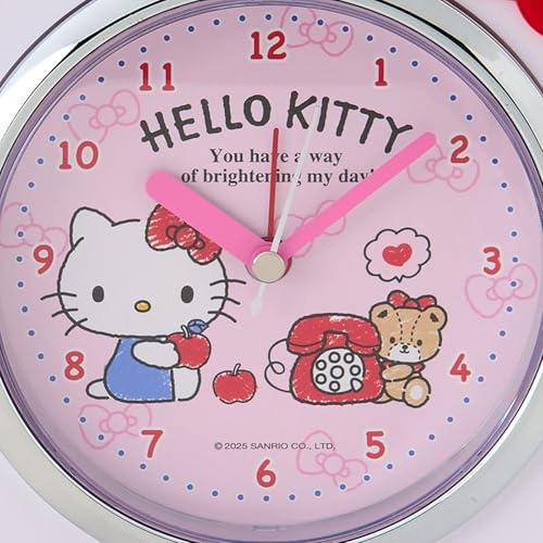 サンリオSANRIO 目覚まし時計 ハローキティ ABS樹脂 ライト付き 306649