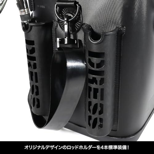 ドレスDRESS バッカンメッシュポケット付きステルスブラック 約34L