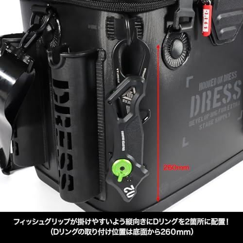 ドレスDRESS バッカンメッシュポケット付きステルスブラック 約34L