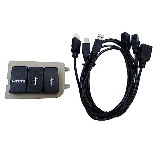 ホンダ N-BOX & N-BOXカスタム JF3 JF4 用 純正&社外ナビ USB&HDMI用