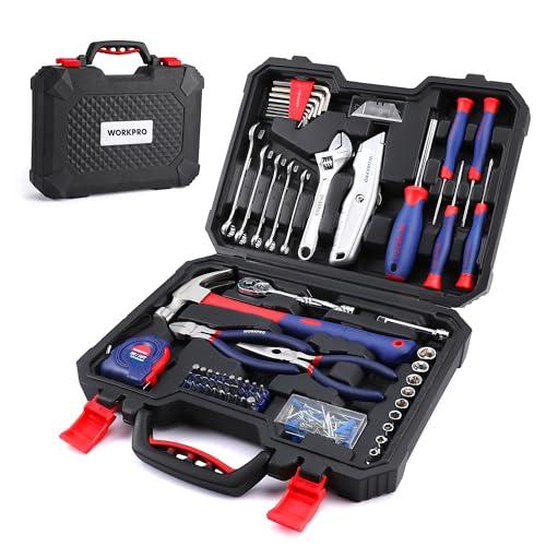 WORKPRO ホームツールセット 工具セット 119点組 家庭用 DIY