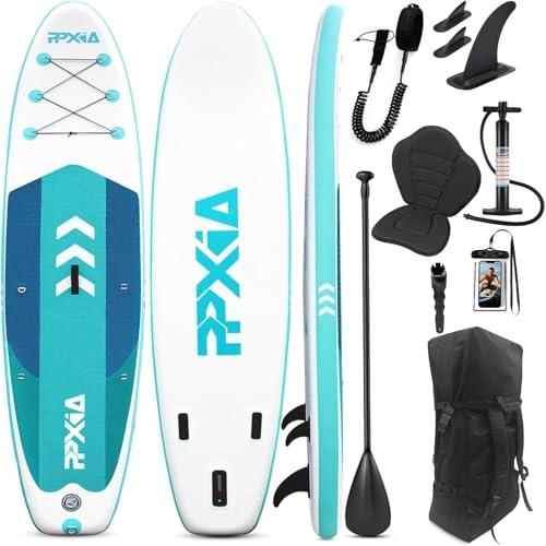 SUPボード  インフレータブル PPXIATO SUP ボード インフレータブル パドル耐荷重量200kg カヤック