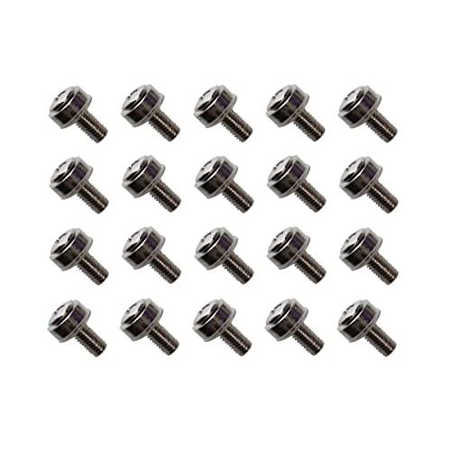 monofive M5化粧ビス ラックマウント用ネジ スチールタイプ 20本 長さ