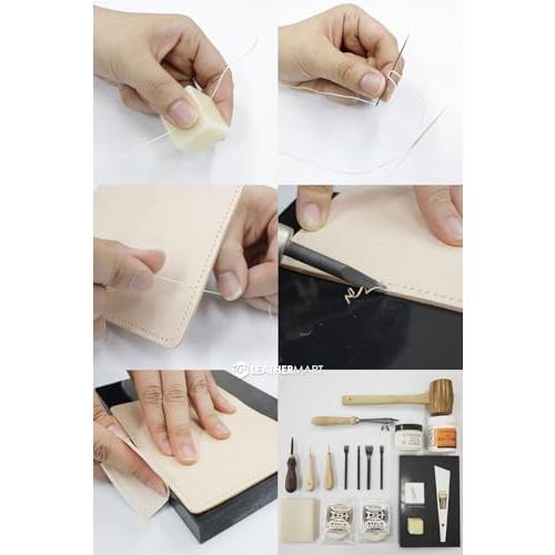 10cube Leathermart レザークラフト 工具セット 18点コンプリートキット 日本製