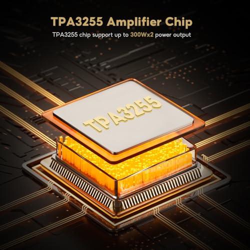 AIYIMA A07 Premium TPA3255 パワーアンプ 300Wx2 D級ステレオデジタル