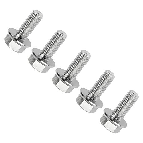 Titan Schrauben M8 Gr5 - 5 Stück Innenkopf Schrauben 15-50mm | Ultraleicht & Korrosionsbeständig