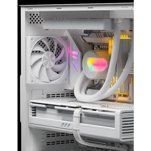 upHere PCケースファン 120mm 4ピン pc冷却 12cm cpuファン 静音 PWM