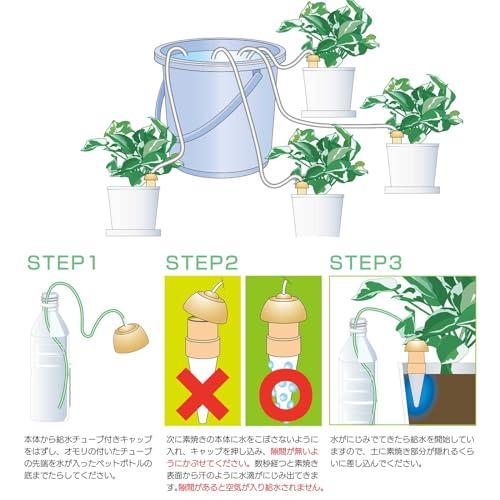 マルハチ産業Maruhachi Sangyo 自動給水器 水やり当番M 8個セット 植物