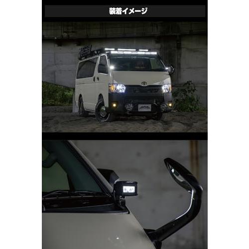 ハイエース　ipf製ライトステー IPF フォグランプ ステー ハイエース200系 専用設計 ボンネット