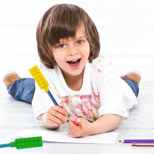 DERCHIA鉛筆キャップ 噛み癖 3色セット シリコン センサリー チュー