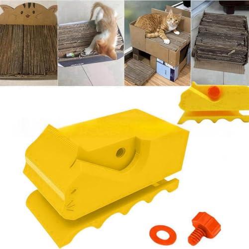 TXIYLJ 猫用カッター 猫の爪とぎボード段ボールカッター 3Dプリント