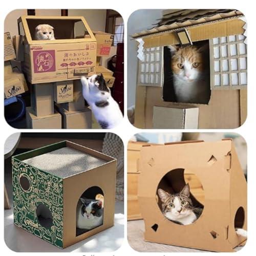 TXIYLJ 猫用カッター 猫の爪とぎボード段ボールカッター 3Dプリント