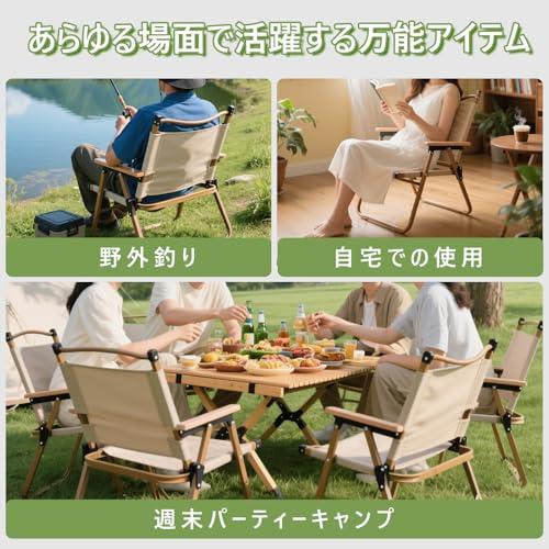 CampWild アウトドアチェア キャンプチェア 折りたたみ椅子 カーミット