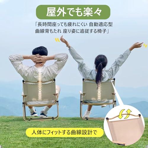 CampWild アウトドアチェア キャンプチェア 折りたたみ椅子 カーミット