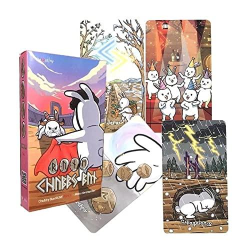 ぽっちゃりお団子 うさぎ ルーン紙箱 占いゲーム 初心者向け 定番