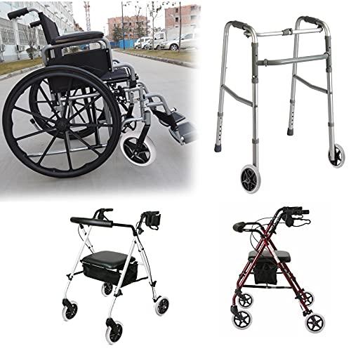 BSTKEY 2本セット 車椅子の前輪 キャスター 車椅子用ホイール 前輪交換