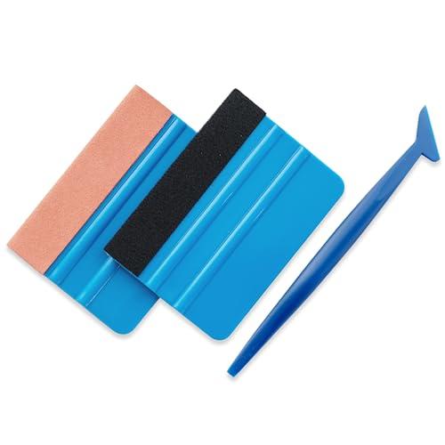 Velocity カーフィルム 施工キット 3点セット 貼り付け 工具 へら ゴムヘラ スキージ 気泡