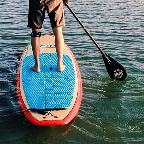 Carbon Fiber SUP Paddle 3-Section Adjustable Shaft Black Plastic