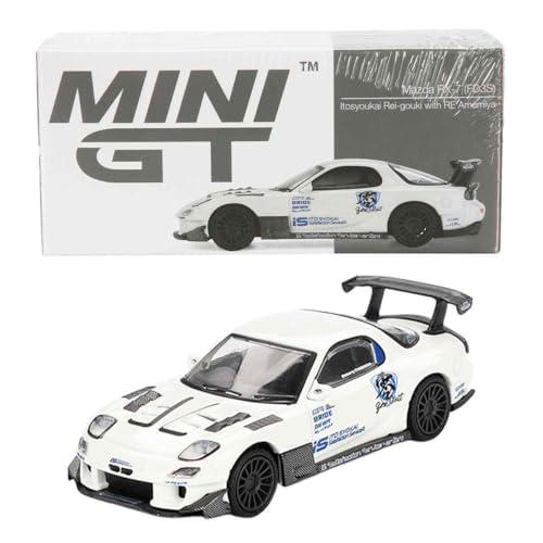 ミニカー MINIGT RX-7 MINI GT 1/64 マツダ RX-7 VeilSide Fortune Grey(左ハンドル
