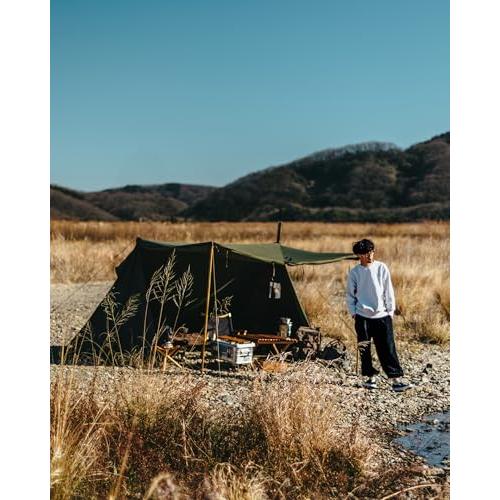 OneTigris ROC SHIELD パップテント TC軍幕 2人用 変形自在な