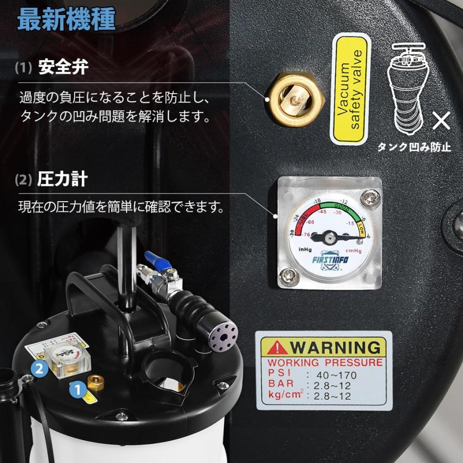 良匠 オイルチェンジャー エアー手動兼用 ポンプ 液体交換 抜き取り