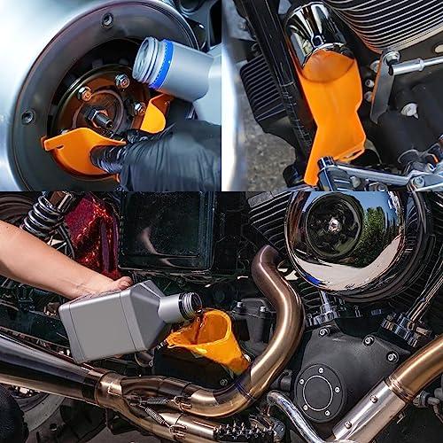 HCmotorku ハーレー用 オイル 漏斗 バイク ファンネル フィルター 交換