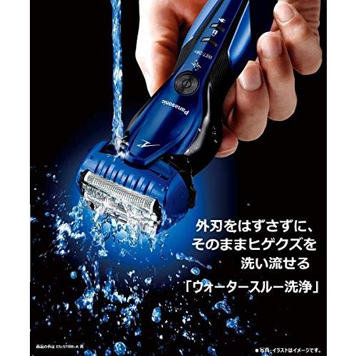 パナソニック ラムダッシュ メンズシェーバー 3枚刃 お風呂剃り可 黒 ES-CST2R-K ES CST2R