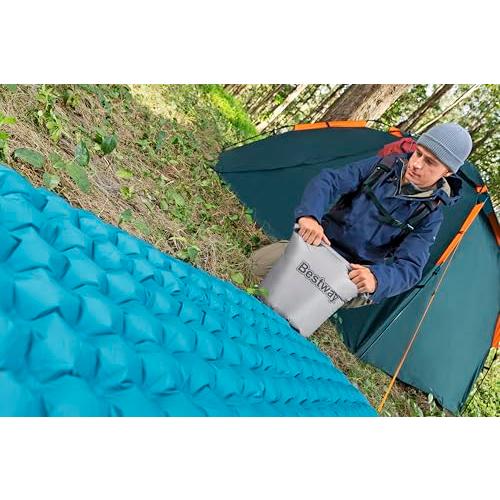 【数量限定】Bestway AlpineLite マミー型 エアマット 断熱 R Bestway AlpineLite マミー型 エアマット 断熱 R値 7.6 軽量 664