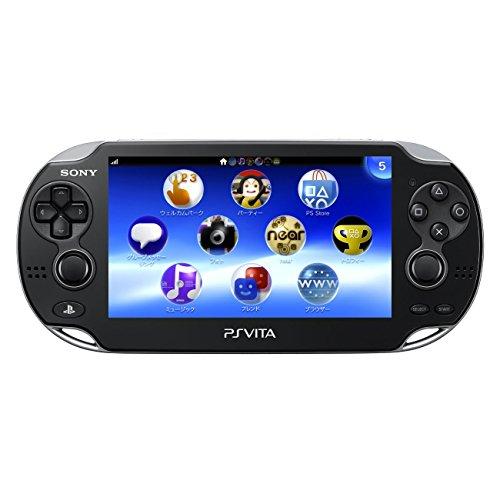PlayStation Vita プレイステーション ヴィータ 3G/Wi-Fiモデル クリスタル・ブラック 版 PCH-1100AB01｜akarustore｜02