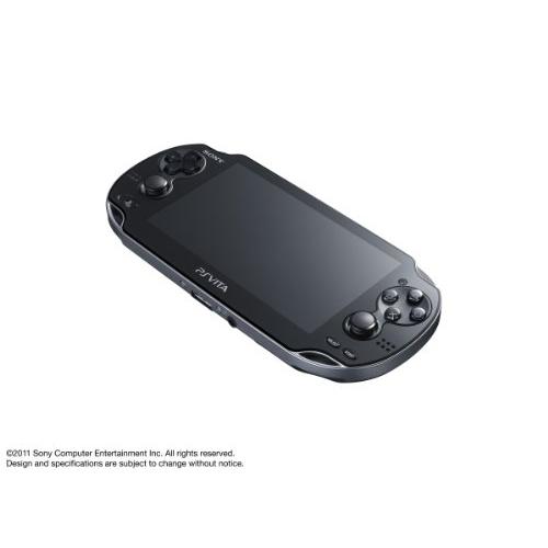 PlayStation Vita プレイステーション ヴィータ 3G/Wi-Fiモデル クリスタル・ブラック 版 PCH-1100AB01｜akarustore｜03
