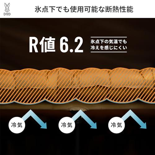 ゆうちゃん DOD(ディーオーディー) シャダンダン R値6.2 Amazon | DOD(ディーオーディー) シャダンダン 【R値6.2