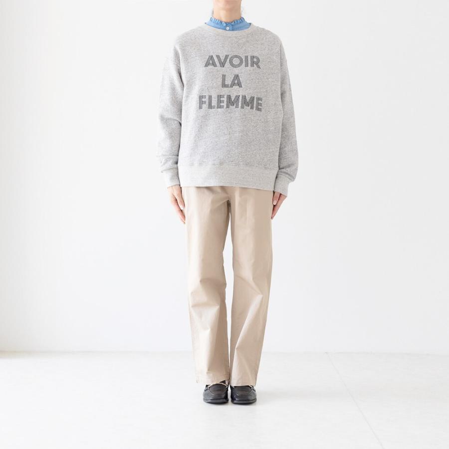 le vent souffIe スエット トレーナー SALE スウェット le vent souffle ルヴァンスフル 裏微起毛クルー