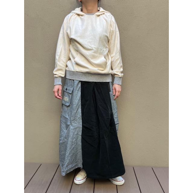 SALE LIME.INC ライムインク   ムラ糸裏毛 プルパーカー   (キナリ/グレー/ボルドー) | 