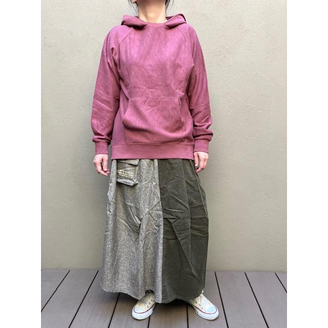SALE LIME.INC ライムインク   ムラ糸裏毛 プルパーカー   (キナリ/グレー/ボルドー) |  | 11