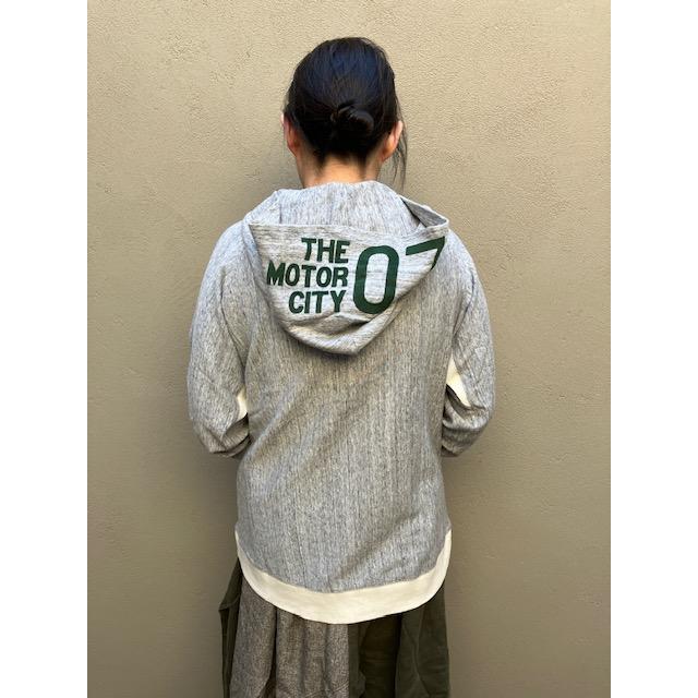 SALE LIME.INC ライムインク   ムラ糸裏毛 プルパーカー   (キナリ/グレー/ボルドー) |  | 08