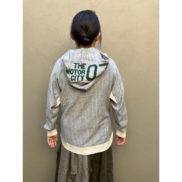 SALE LIME.INC ライムインク   ムラ糸裏毛 プルパーカー   (キナリ/グレー/ボルドー) |  | 09