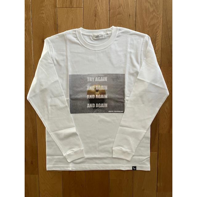 LiSS（リス） SALE 長袖Tシャツ Inkjet photo print cut&sewn LiS 