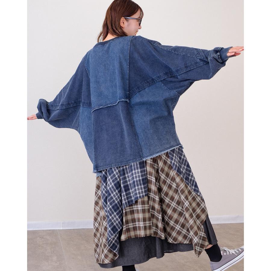 REEF（リーフ） SALE デニム裏毛プルオーバー mililopiulu 
