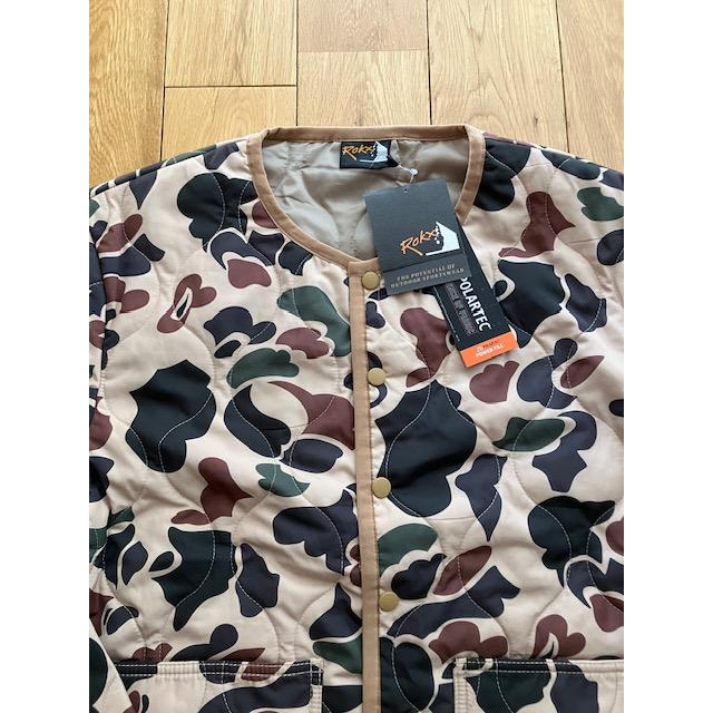 ROKX（ロックス） SALE キルティングジャケット QUILT CAMOUFLAGE 